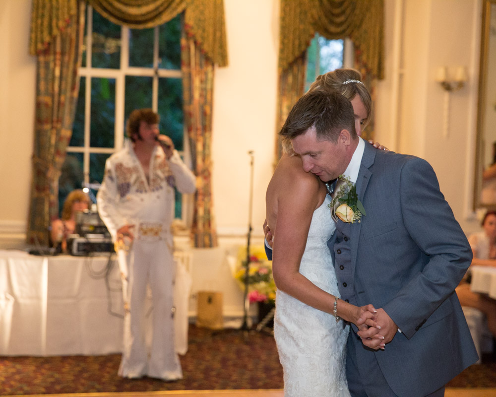 175 evening reception elvis impersonator hoyle court wedding debra jared