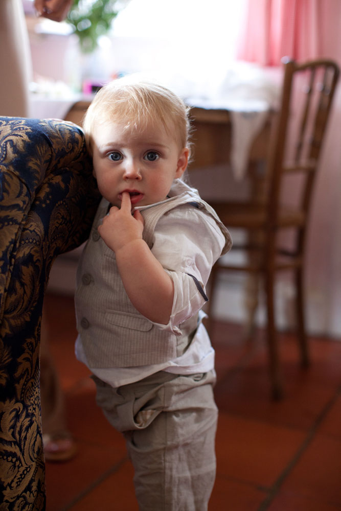 Pageboy looking direct at my camera - emotive Yorkshire and Leeds wedding photography