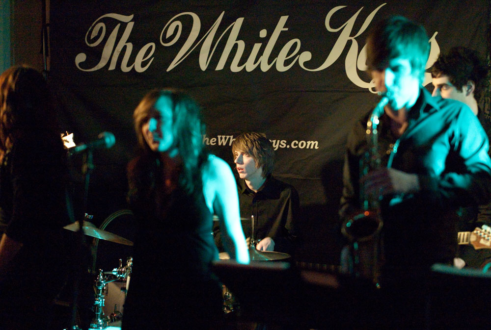 The White Keys band banner