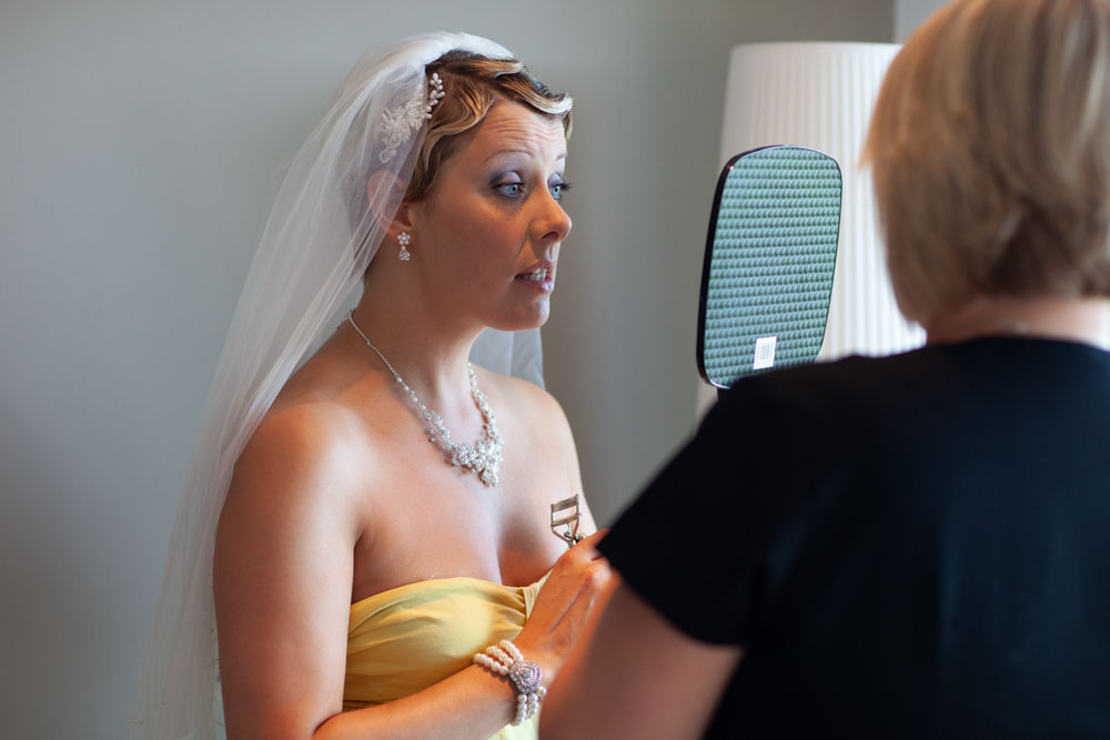 Bridal preparation photo