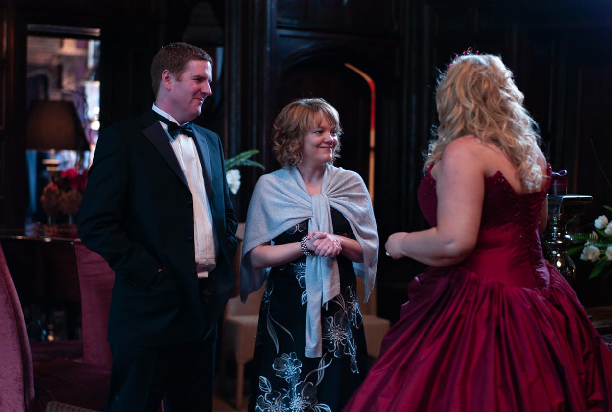 Nikki greeting more friends with bright smiles and warmth.