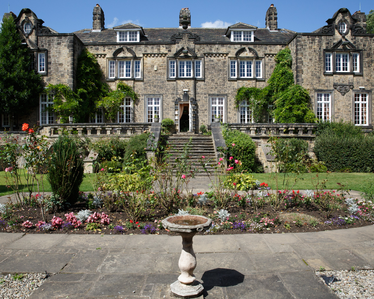 Hoyle Court - a view from the garden