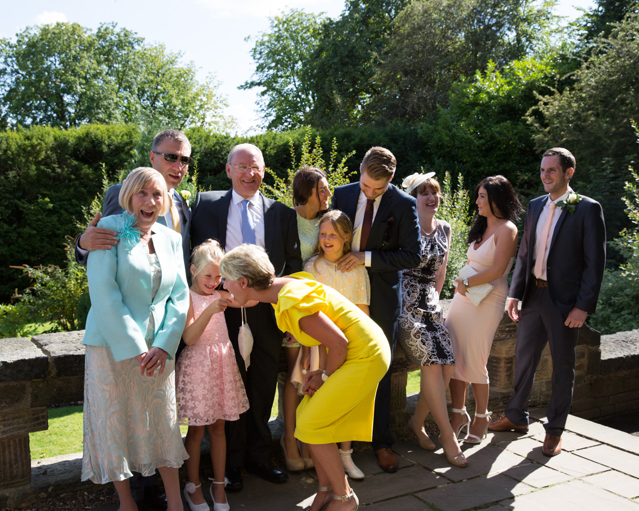 Casual family group photo at Hoyle Court