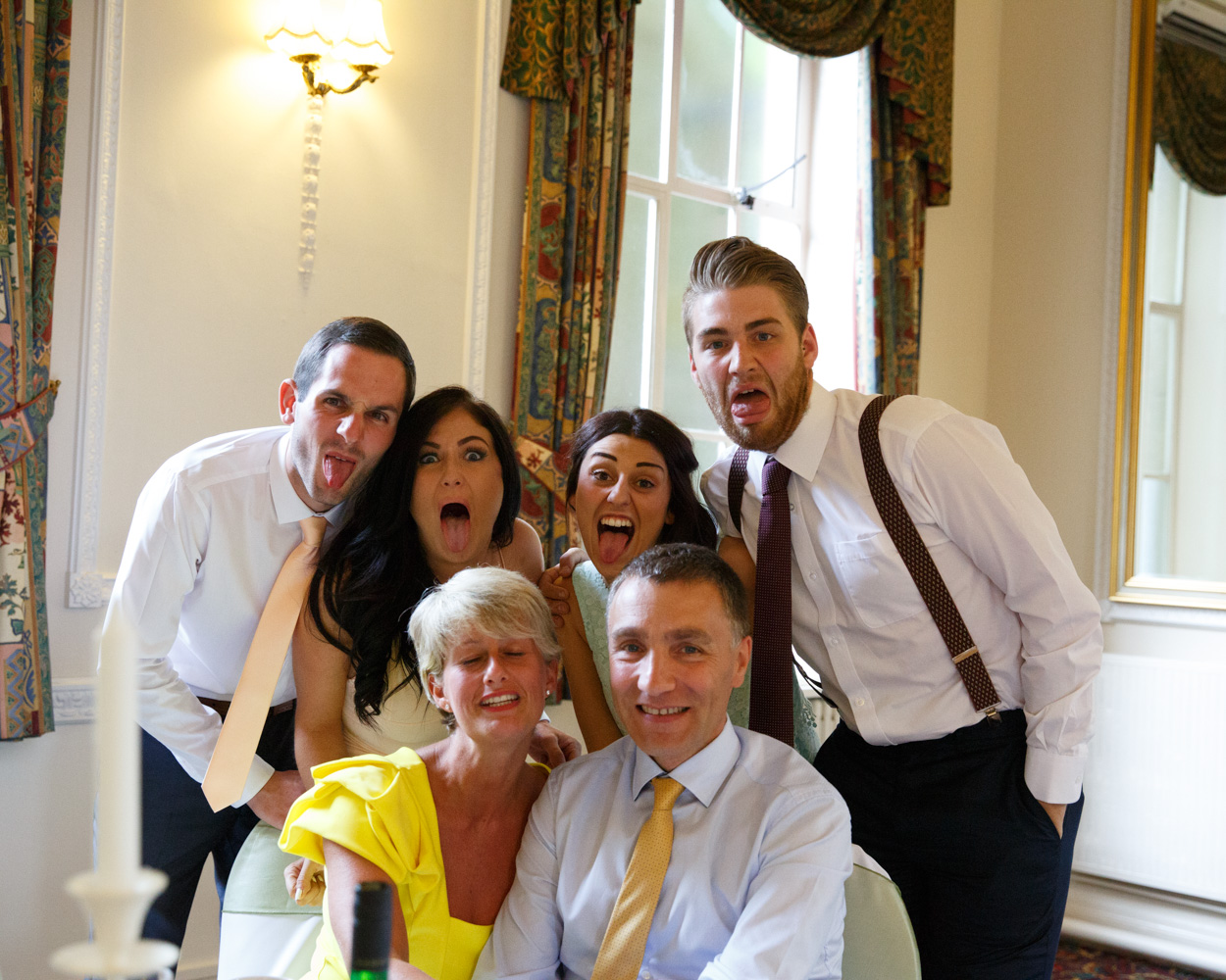 Fun table group photos