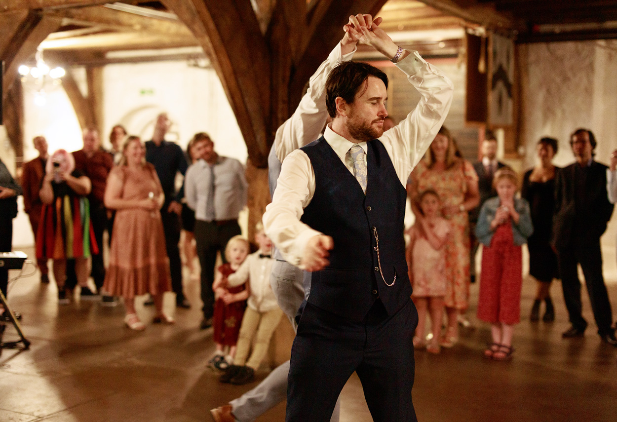 The Ceilidh Dancing begins at this perfect York wedding venue - Merchant Adventurers Hall