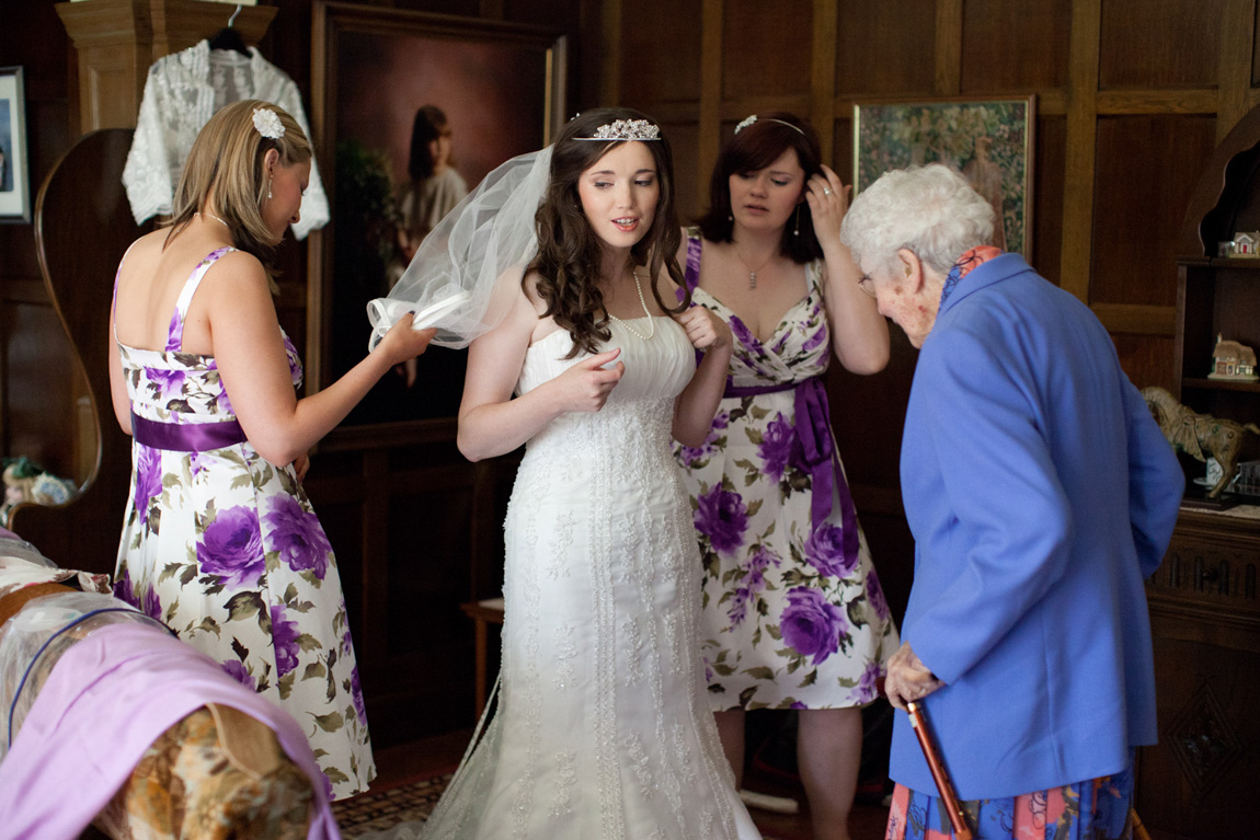 Cute and emotive preparation moments from a Leeds wedding photographer. A Portfolio of aspects of each wedding day I photograph.