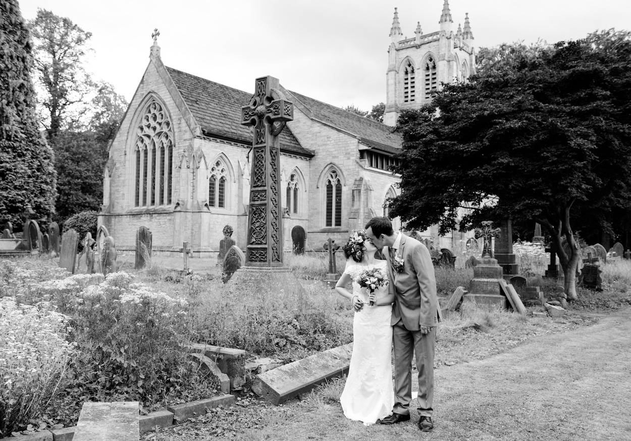 Directional signs outside the Papakata tents at the West Yorkshire field reception.